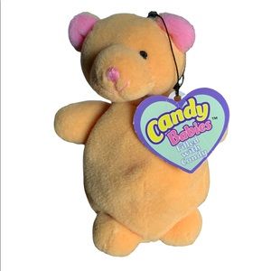 4.5” Ty Candy Babies Bear – Mini Beanie Plush, Retired Collectible